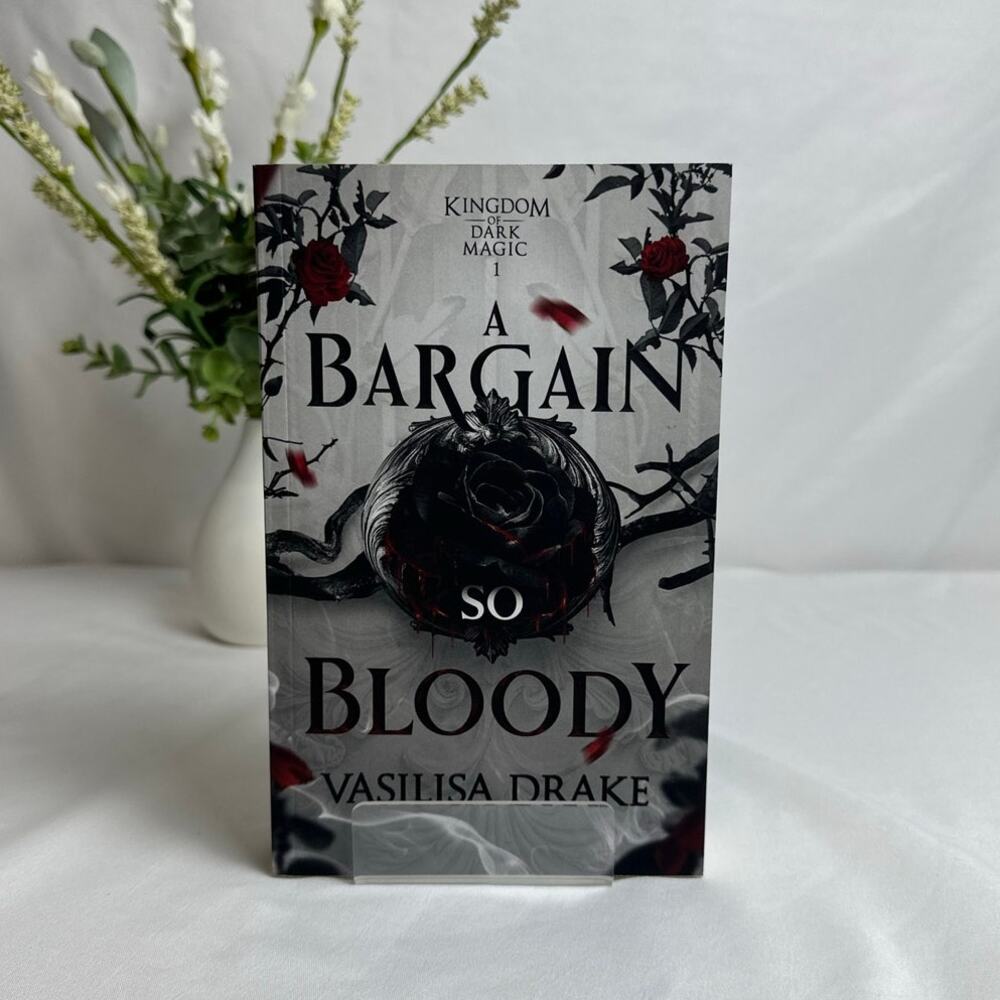 A Bargain So Bloody Vasilisa Drake OOP Indie Paperback Vampire Romantasy